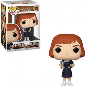 POP! TELEVISION: QUEEN'S GAMBIT BETH HARMON WITH TROPHIES #1021 889698576901